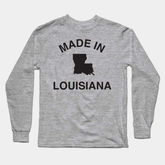 Made in Louisiana Long Sleeve T-Shirt by elskepress